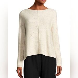 Eileen Fisher Speckled Knit Sweater
